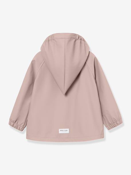 Kinderset: regenjas & waterdichte broek MATWAINIS donkerblauw+groen+vieux rose - vertbaudet enfant 