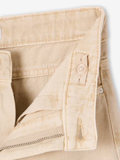 Pantalon large fille vanille - vertbaudet enfant 