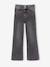 Flare jeans voor meisjes JONEN denimgrijs+lichtblauw+middenblauw - vertbaudet enfant 