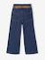 Jean large paperbag fille bleu foncé+bleu moyen - vertbaudet enfant 