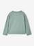 T-shirt manches longues fille encre+rose pâle+vert - vertbaudet enfant 