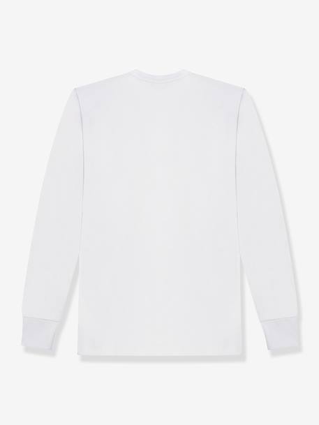 T-shirt thermal D257 blanc+gris - vertbaudet enfant 