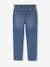 Paperbag jeans voor meisjes donkerblauw+middenblauw - vertbaudet enfant 