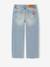 Rechte meisjesjeans lichtblauw+middenblauw - vertbaudet enfant 