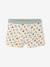 Lot de 5 boxers garçon vert d'eau - vertbaudet enfant 