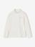 Lot de 3 tee-shirts BASICS à col montant fille bois de rose+mauve - vertbaudet enfant 