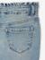 Slim jeans voor meisjes lichtblauw+middenblauw - vertbaudet enfant 