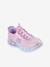 SKECHERS sneakers 303735LC Lights Sparkle rozen - vertbaudet enfant 