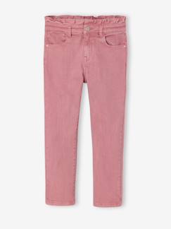 -Pantalon slim fille morphologie large