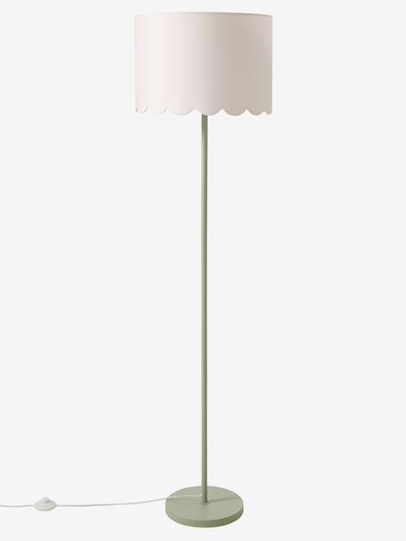 Lampadaire en métal Feston vert sauge - vertbaudet enfant 