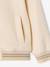 Sweat style teddy fille en molleton beige+gris chiné+marine - vertbaudet enfant 