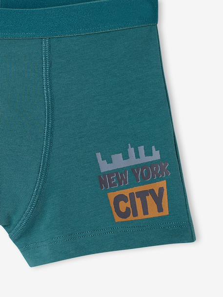 Set van 5 jongensboxers antraciet - vertbaudet enfant 