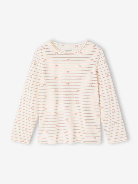 Lot de 2 pyjamas fille beige - vertbaudet enfant 