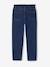 Paperbag jeans voor meisjes donkerblauw+middenblauw - vertbaudet enfant 