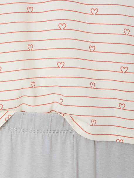 Lot de 2 pyjamas fille beige - vertbaudet enfant 
