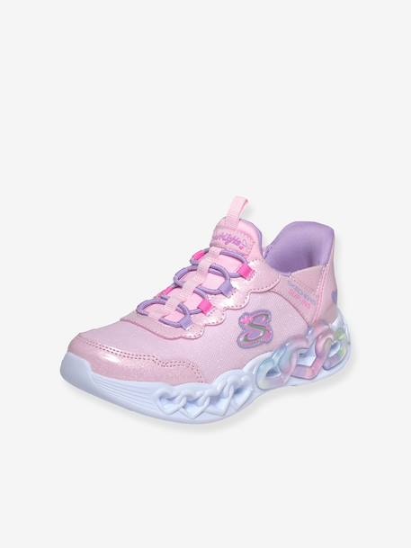 Baskets 303735LC Lights Sparkle rose - vertbaudet enfant 