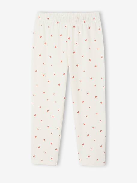 Lot de 2 pyjamas fille beige - vertbaudet enfant 