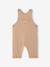 Tuinbroek voor pasgeboren babyjongen gemêleerd beige - vertbaudet enfant 