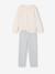 Lot de 2 pyjamas fille beige - vertbaudet enfant 