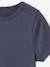 Set van 2 cropped T-shirts meisje inktblauw+oudroze - vertbaudet enfant 