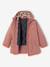 Parka 3 en 1 fille amovible blush+marine - vertbaudet enfant 