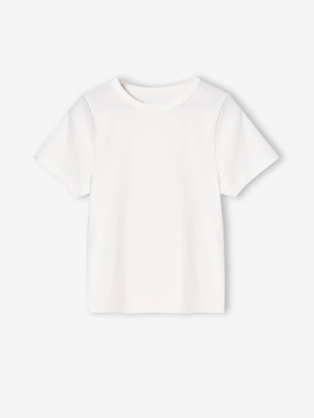 Lot de 2 T-shirts courts fille encre+vieux rose - vertbaudet enfant 