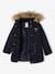 3-in-1 parka met capuchon meisje DARK GREEN+groengrijs+kaki+PURPLE DARK+salie+zwart - vertbaudet enfant 