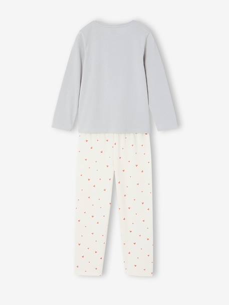 Lot de 2 pyjamas fille beige - vertbaudet enfant 