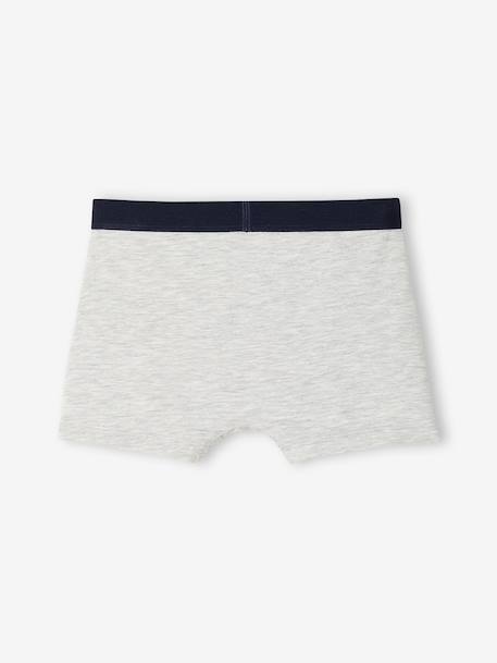 Lot de 5 boxers garçon kaki - vertbaudet enfant 