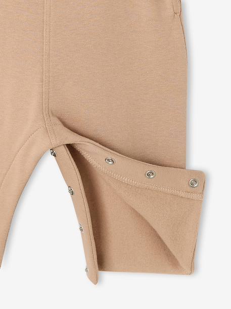 Tuinbroek voor pasgeboren babyjongen gemêleerd beige - vertbaudet enfant 