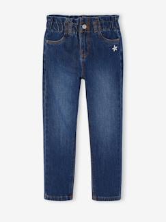 Meisje-Jean-Paperbag jeans voor meisjes