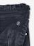 Slim fit broek voor meisjes inktblauw+zachtpaars - vertbaudet enfant 