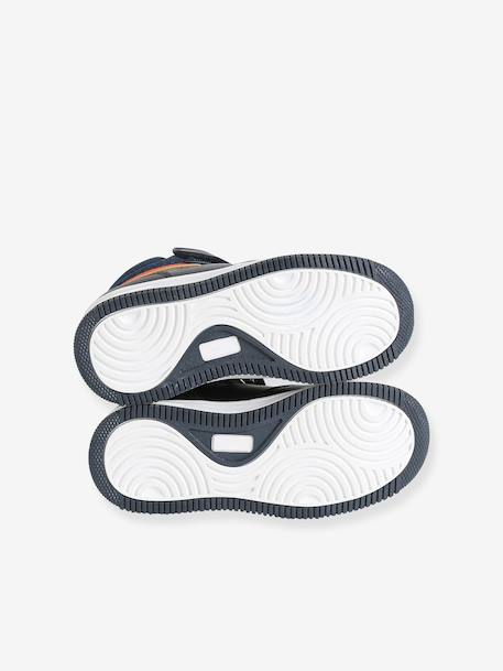 Baskets montantes enfant garçon marine - vertbaudet enfant 