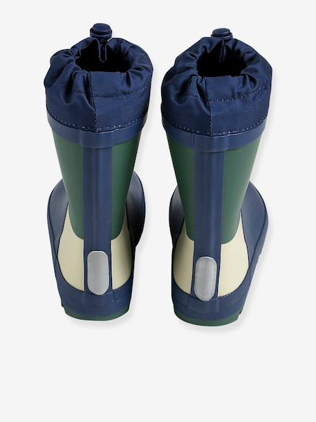 Bottes de pluie enfant garçon marine - vertbaudet enfant 