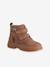 Jongensboots met klittenband bruin - vertbaudet enfant 