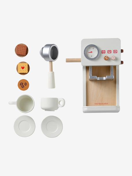 FSC100 houten speel-koffiezetapparaat rozen - vertbaudet enfant 