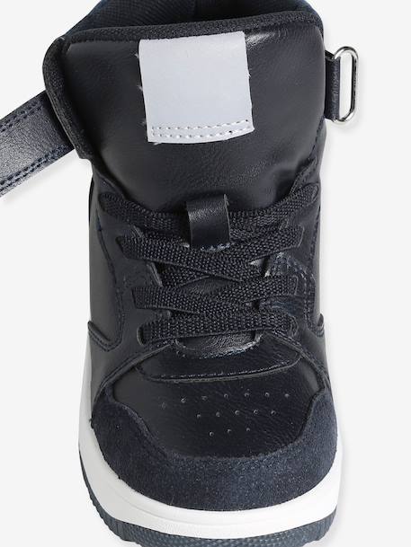Baskets montantes enfant garçon marine - vertbaudet enfant 