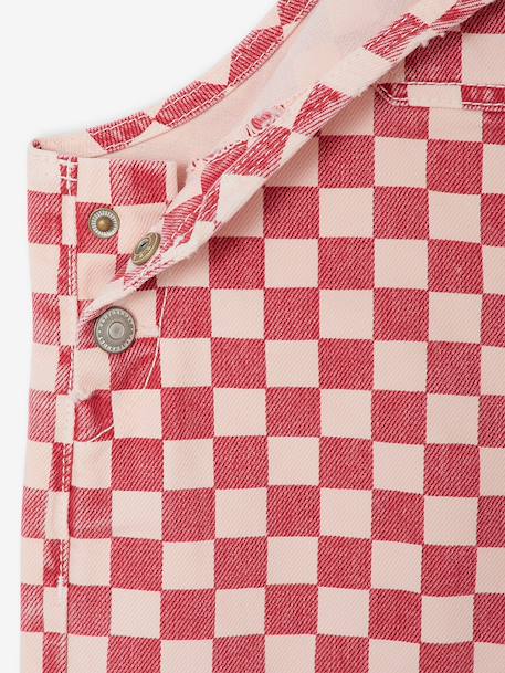 Salopette fille rose bonbon - vertbaudet enfant 