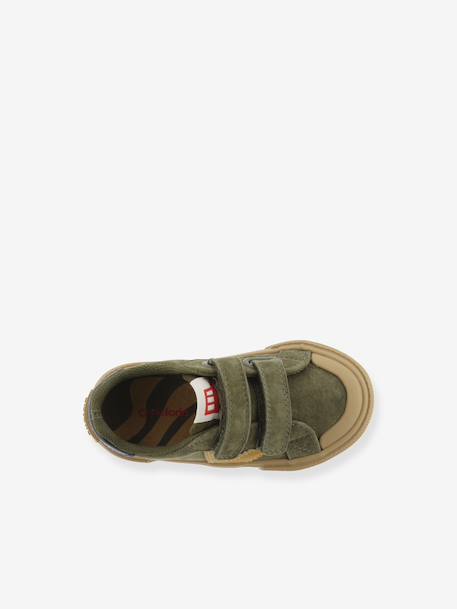 VICTORIA Tribu sneakers kaki+marineblauw+rozen - vertbaudet enfant 