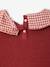 Pull col claudine lilas+marine+tomette - vertbaudet enfant 