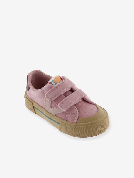 VICTORIA Tribu sneakers kaki+marineblauw+rozen - vertbaudet enfant 