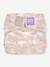 Miosolo couche tout en un blanc+rose+vert - vertbaudet enfant 
