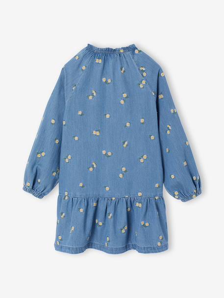 Robe denim fille bleu jean - vertbaudet enfant 