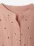 Robe fille en gaze de coton imprimée pois irisés noix de pécan+prune+vert sapin+vert sauge - vertbaudet enfant 