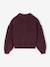 Gilet fille boutons bijoux prune - vertbaudet enfant 
