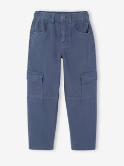 -Pantalon cargo morphologie fin
