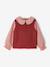 Pull col claudine lilas+marine+tomette - vertbaudet enfant 