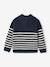 Pull fille écru+marine - vertbaudet enfant 