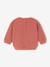 Uniseks babysweater met lange mouwen terracotta - vertbaudet enfant 