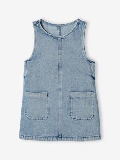 Meisje-Denim overgooier voor meisjes